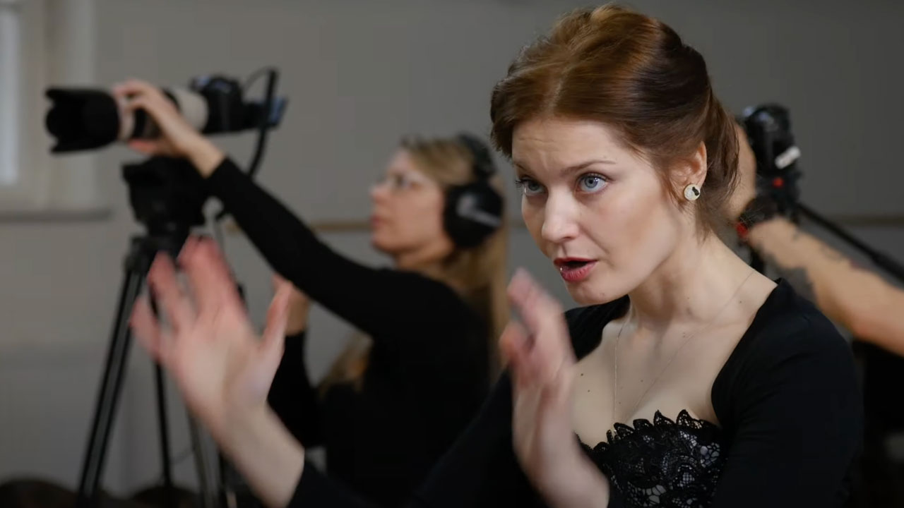 Tereza Válková diriguje Purcella
